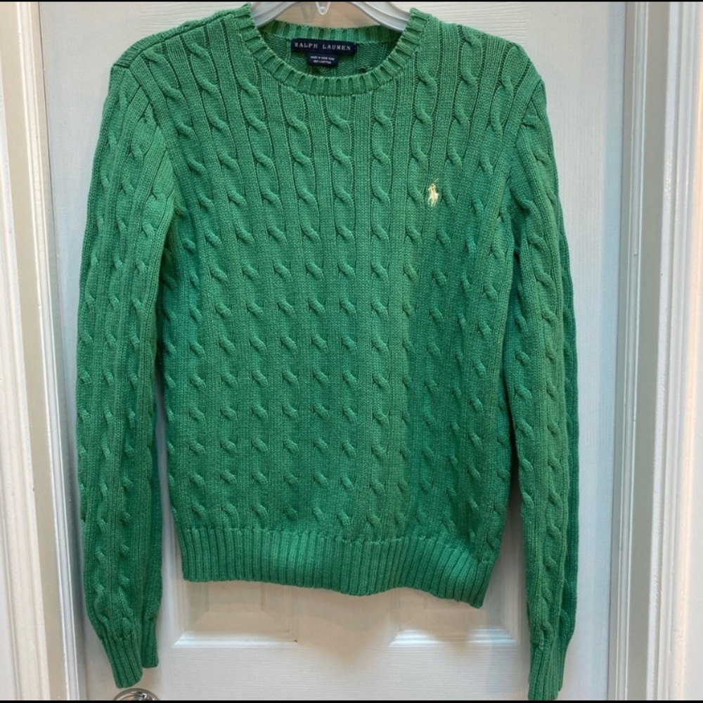 Relist Ralph Lauren cable knit sweater